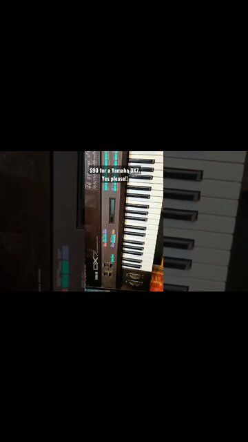 $90 Yamaha DX7 flea market find