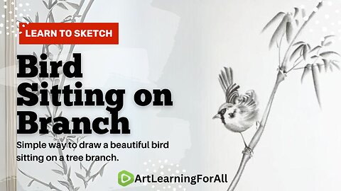 🎨 Master the Art of Nature: Draw a Beautiful Bird 🐦🌳