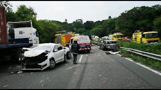 SOUTH AFRICA - Durban - Serious accident on M7 (Videos) (Set 2) (8EJ)