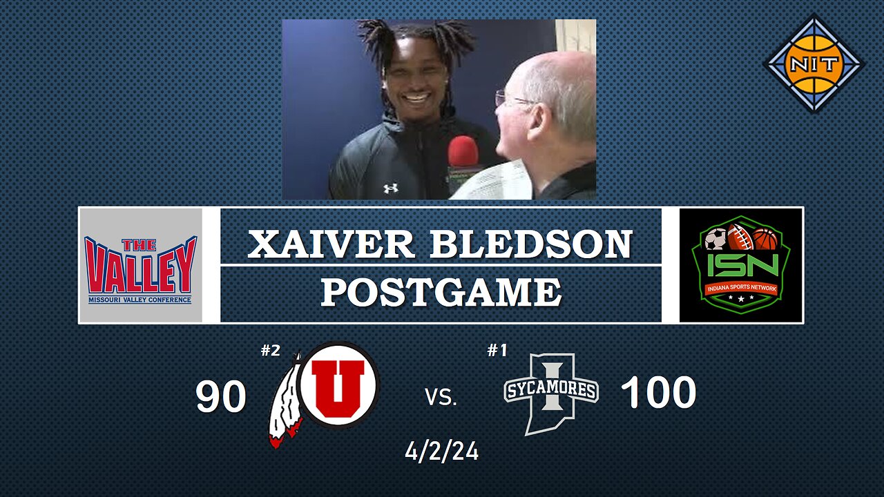 NIT Semi-Final Post-Game Interview with #0 Xaiver Bledson