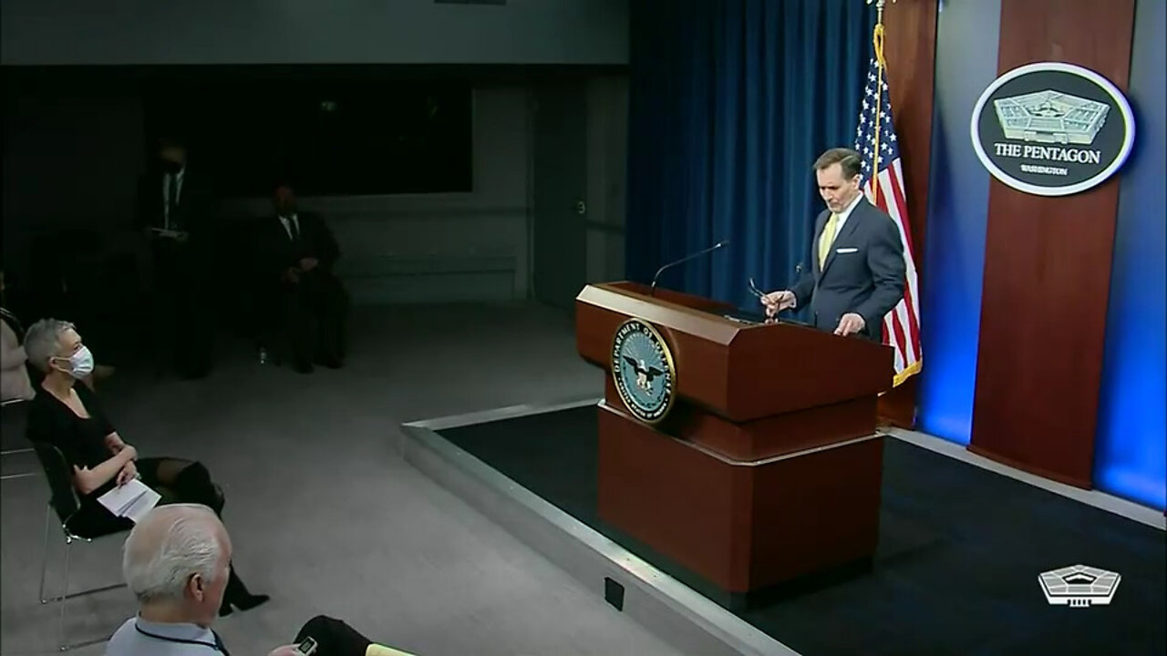 Pentagon Press Secretary Holds Briefing