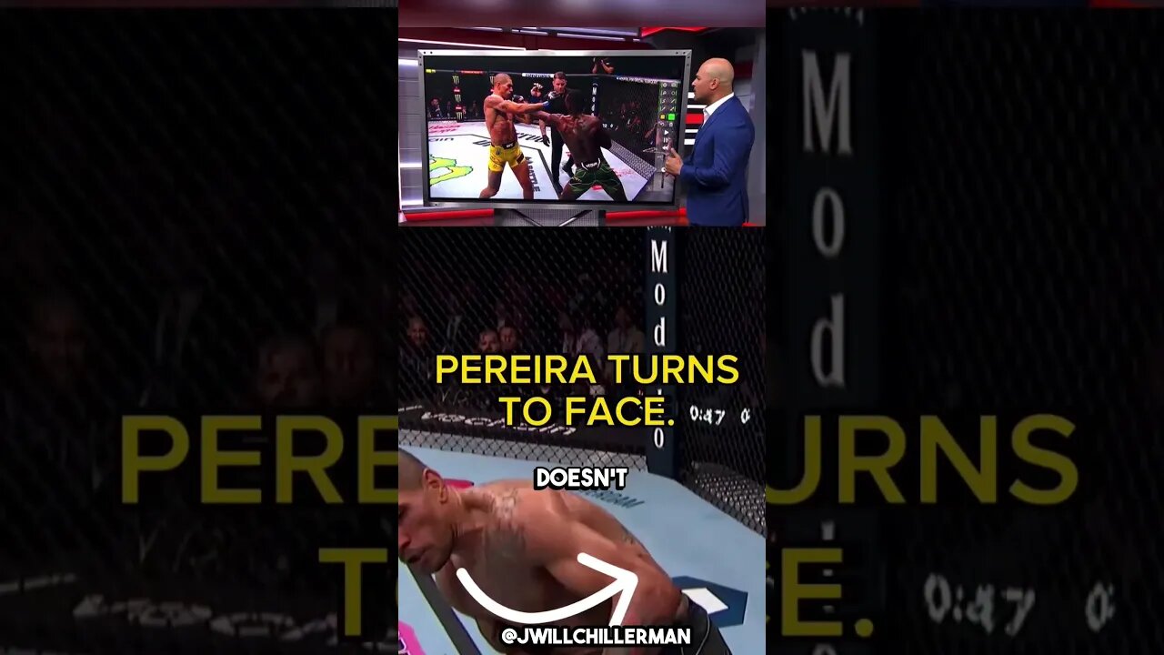 Israel Adesanya's 'Playing Possum' Strategy NOT A FLUKE | #ufc #mma #shorts