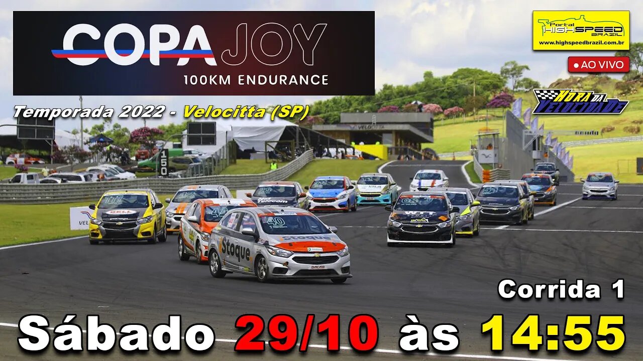 COPA JOY CHEVROLET | Endurance 100KM | Temporada 2022 - Velocitta (SP) | Ao Vivo