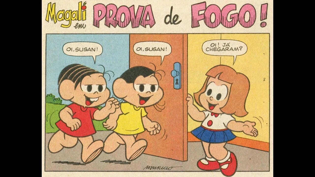 Magali em-Prova de fogo | Gibis do Rapha 2