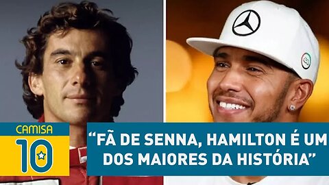 "Fã de Senna, Hamilton é um dos maiores da história", diz narrador