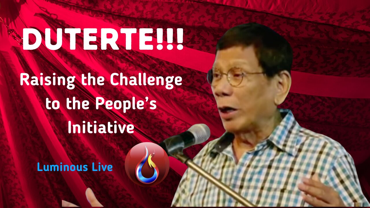 Rodrigo Duterte RISES to the occasion. Plus Baste for Senator