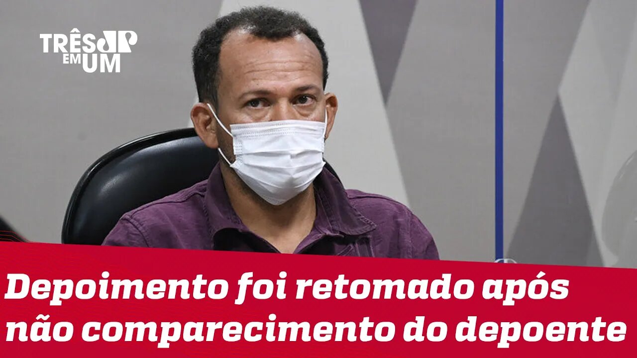 CPI ouve motoboy da VTClog sobre relação com Ministério da Saúde