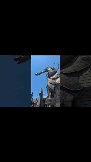 Dragon at Diagon Alley at Universal Studios Orlando Florida!