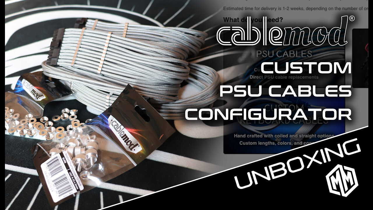 cablemod CUSTOM psu cables configurator..