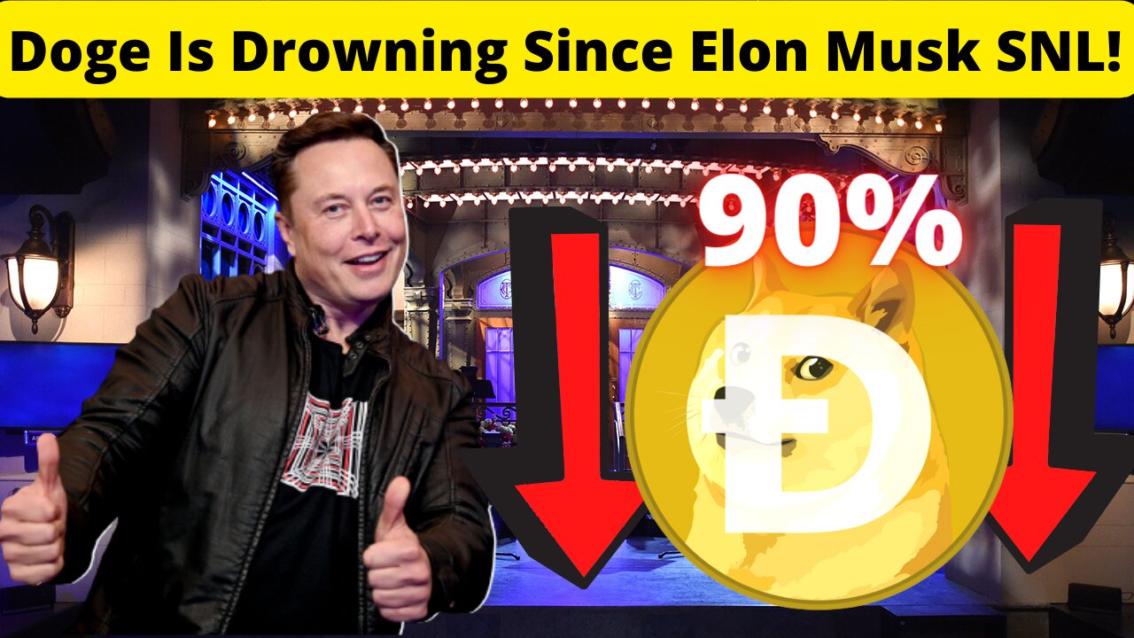 Dogecoin Dropped 90% Since Elon Musk's SNL!