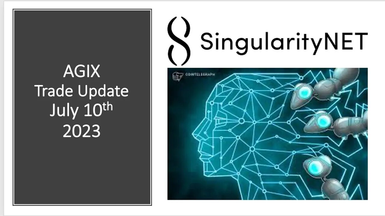 Singularity Net AGIX - Technical analysis video 10th July, 2023