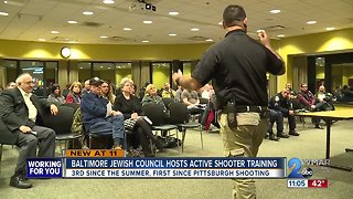 Baltimore Jewish Council host active shooter training session