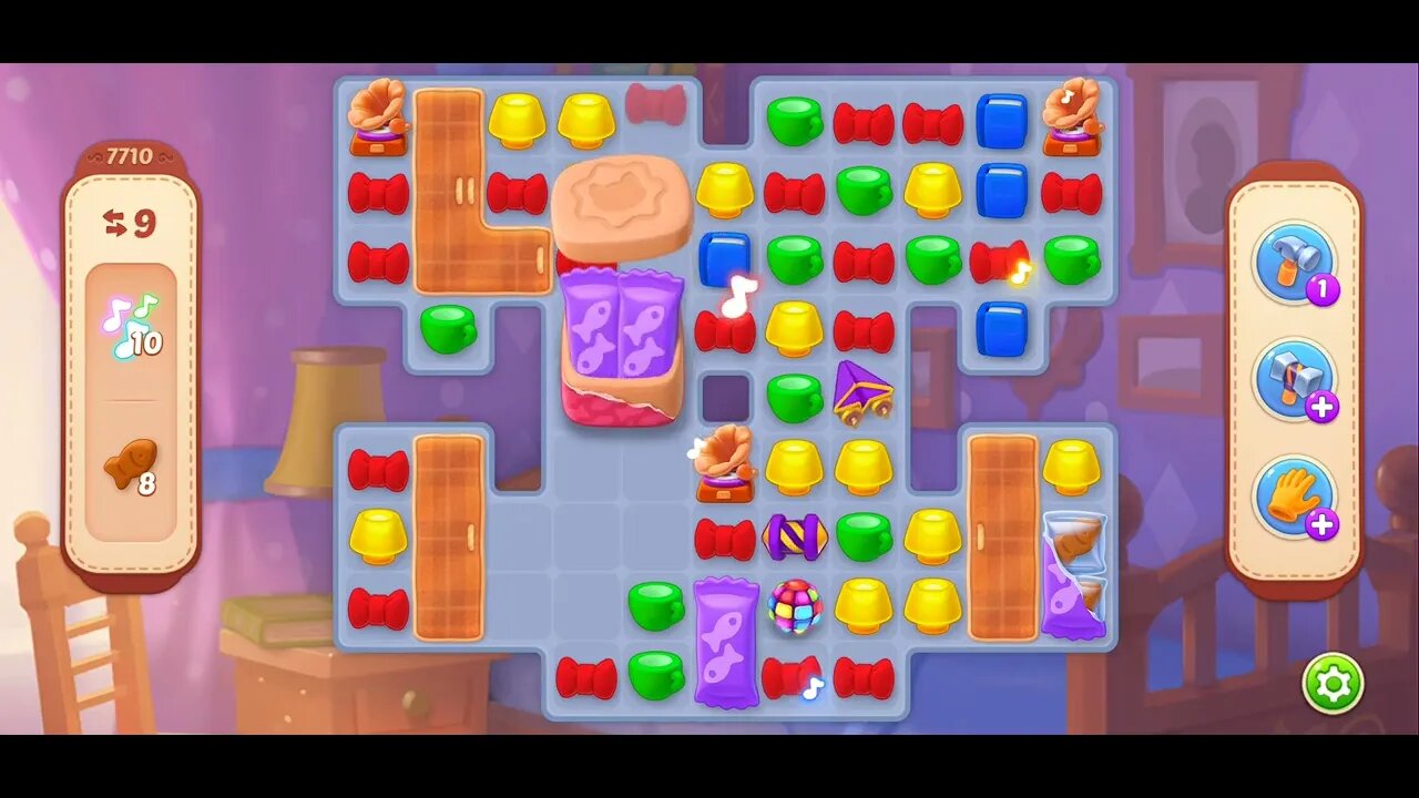 Playrix Homescapes Gameplay Walkthrough Level 7710