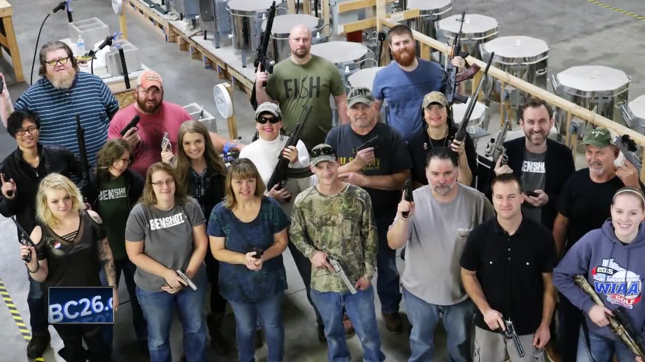 Local company gives all employees handguns for Christmas