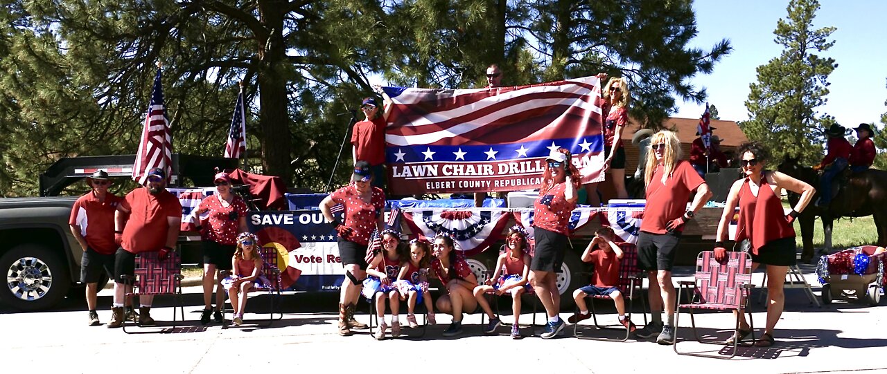 Elbert County Republicans Lawn Chair Drill Team