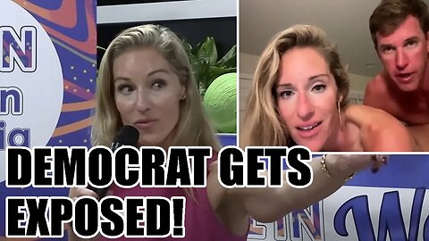 Democrat MELTSDOWN after she gets EXPOSED making Adult Content online with her husband for TIPS!