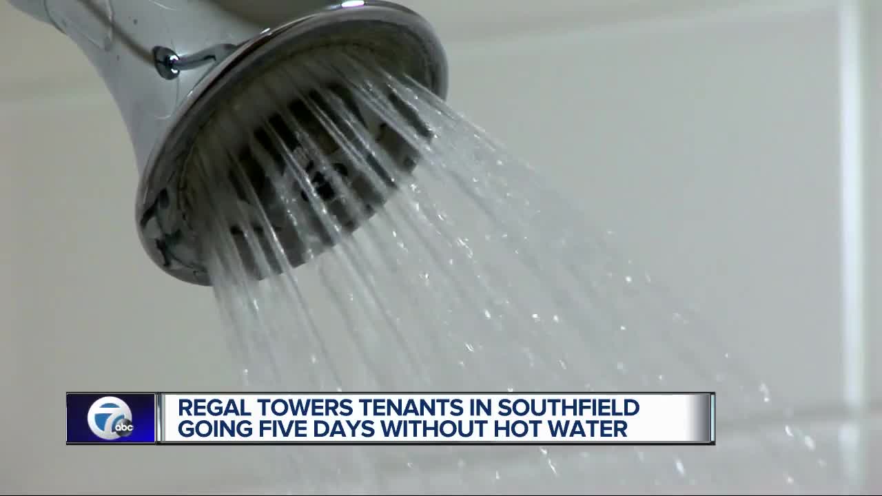 Southfield apartments going on 5 days without hot water