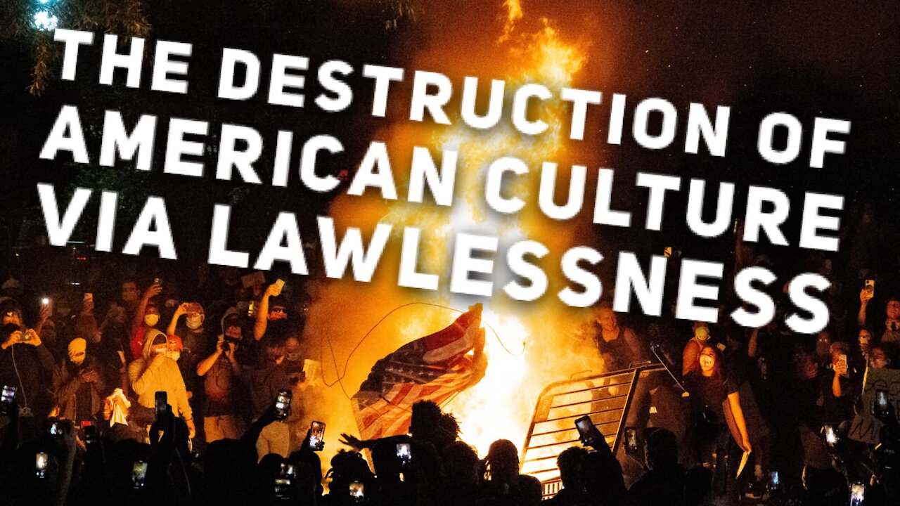 RED OCTOBER LAWLESSNESS - The Destruction of American Culture