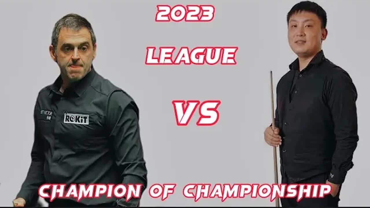 Ronnie O’Sullivan vs Zhang Anda Final 2023 Champion of Championships