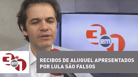 Força-tarefa da Lava Jato diz que recibos de aluguel apresentados por Lula são falsos