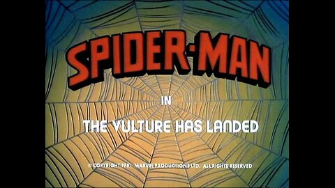 Spider-Man ( The Vulture Has Landed ) Full Cartoon 1982