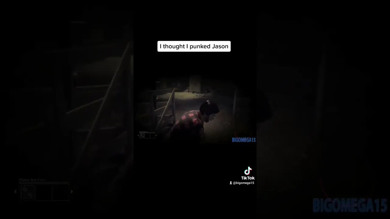 Jason Called my Bluff 😒😅😪 #funny #funnymoments #f13game #fridaythe13ththegame #horrorgaming #shorts