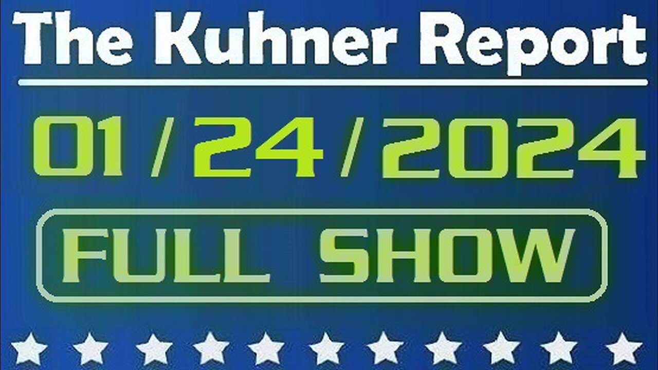 The Kuhner Report 01/24/2024 [FULL SHOW] Donald Trump wins New Hampshire primary with over 54% support; Nikki Haley gets 43%