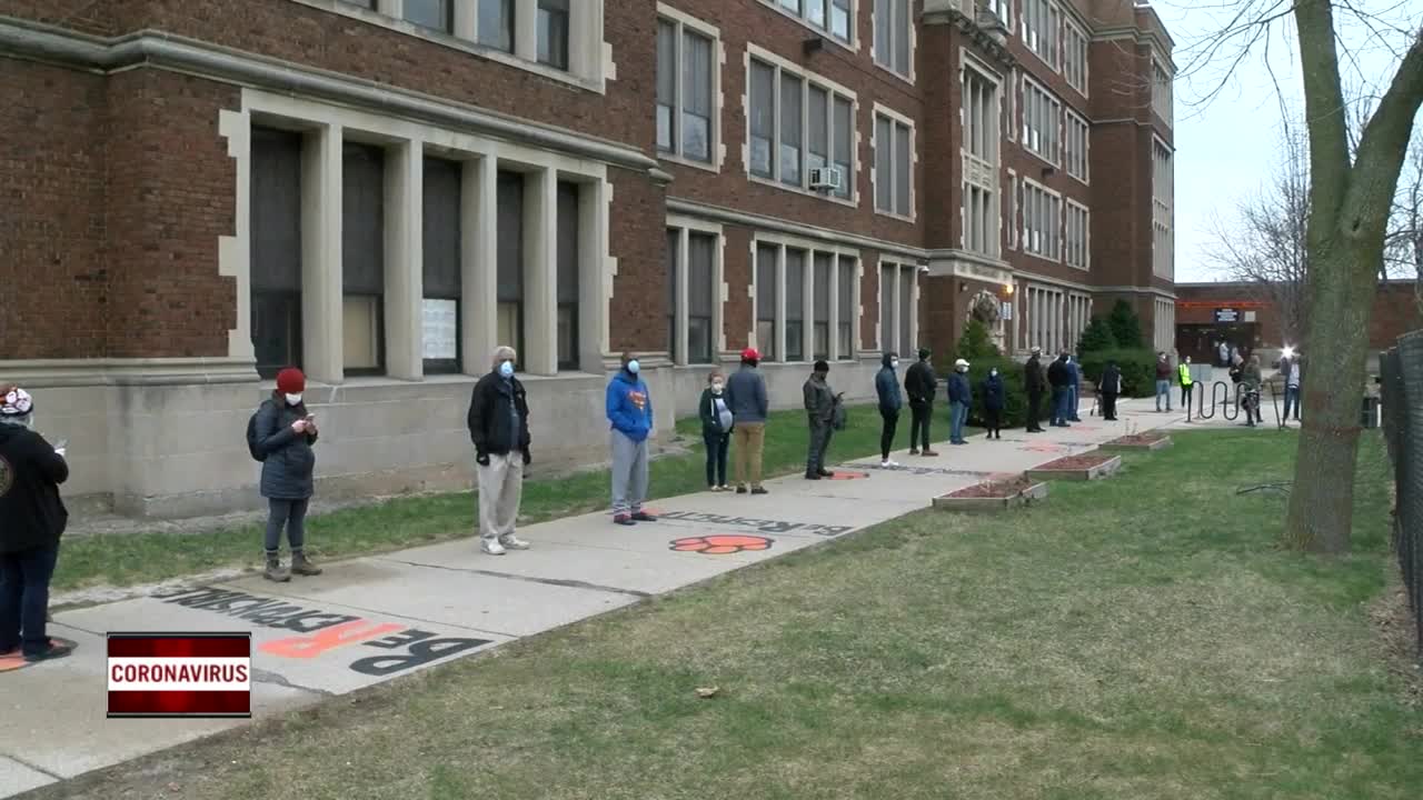 Voters head to the polls during the pandemic