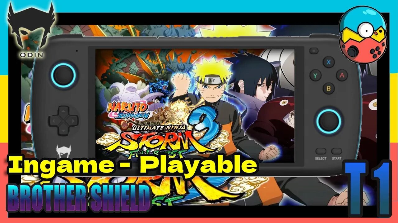 EGG NS Emulator: Naruto Ultimate Ninja Storm 3 Full Burst | Aya Odin Pro | SD 845 | T1