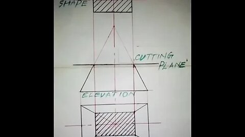 Views on a Truncated Rectangular Pyramid 1