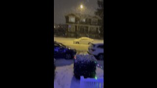 Heavy Snow Ravage’s through City