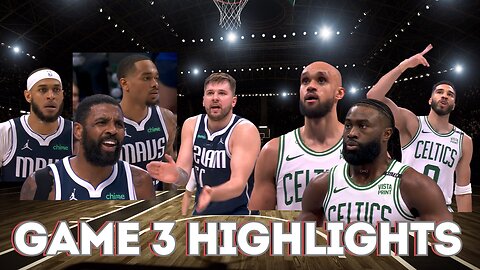 Top Plays of Game 3 June 12: Mavericks vs Celtics | NBA Finals Highlights