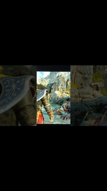 God of War Ragnarok on a LG 65” C1 OLED! See link for full video #gamingsetup #gaming #godofwar