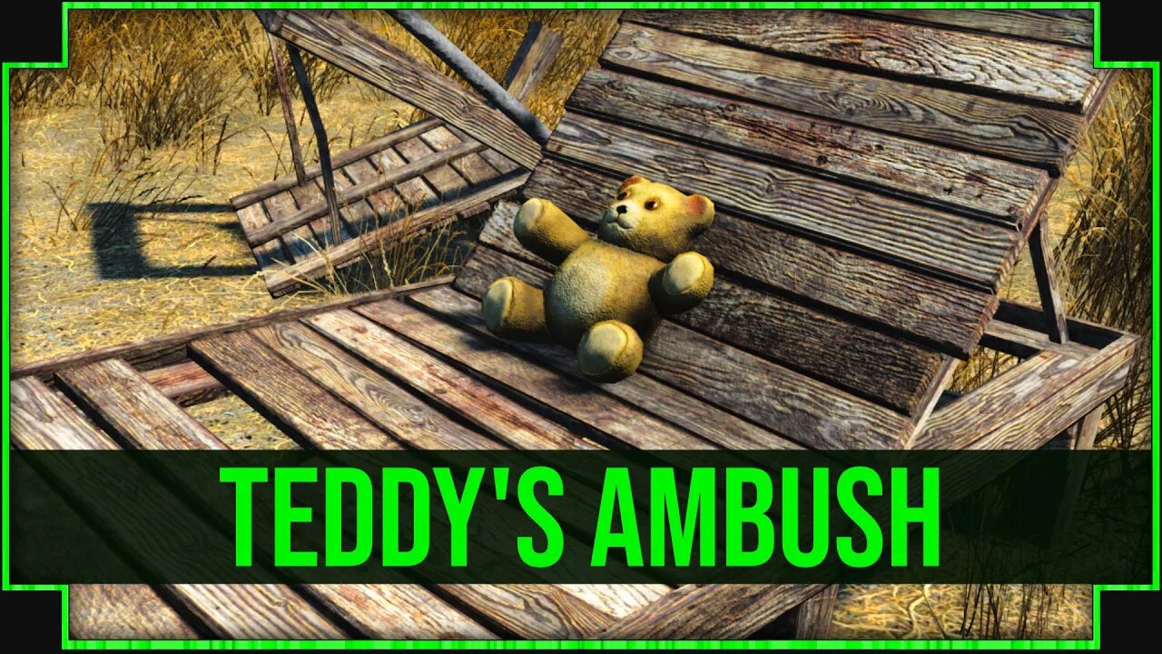 Teddy's Ambush in Fallout 4 - Don't Let This Fuzzy Bear Fool You!