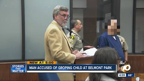 Man accused of groping child at Belmont Park