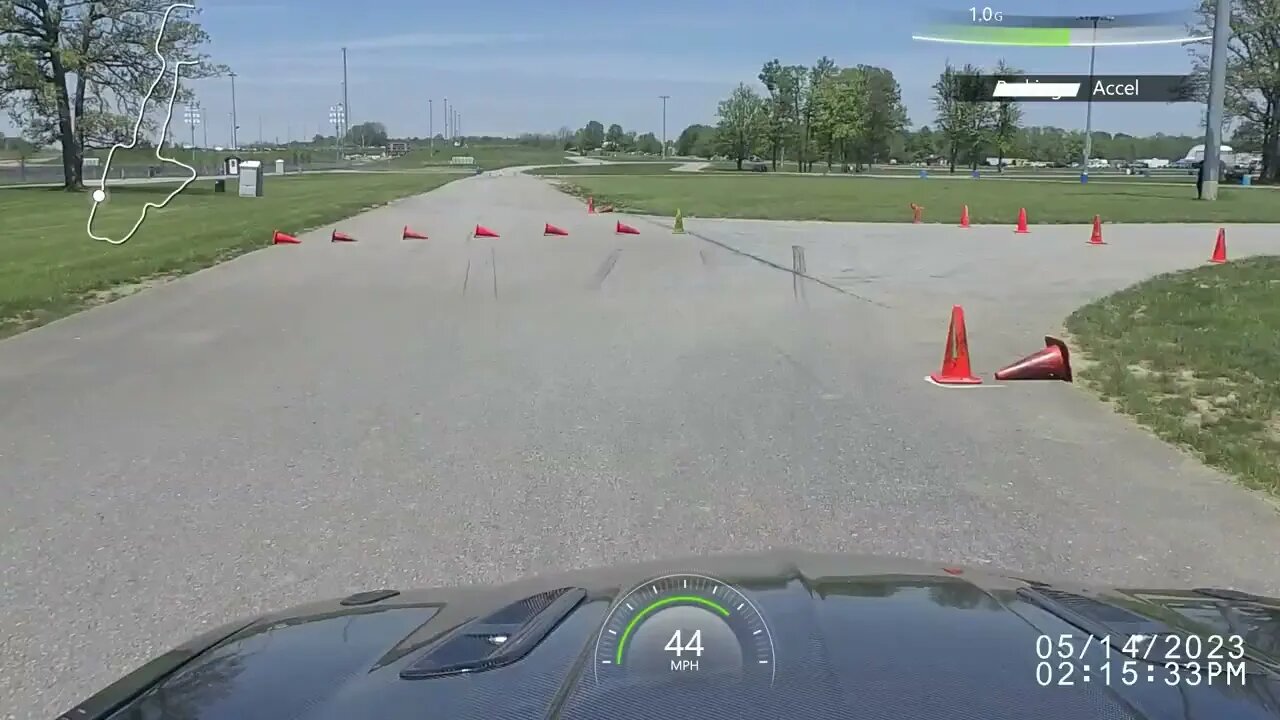 Akron Sports Car Club at Dragway 42 - Autocross Event #3 2023 Roof view