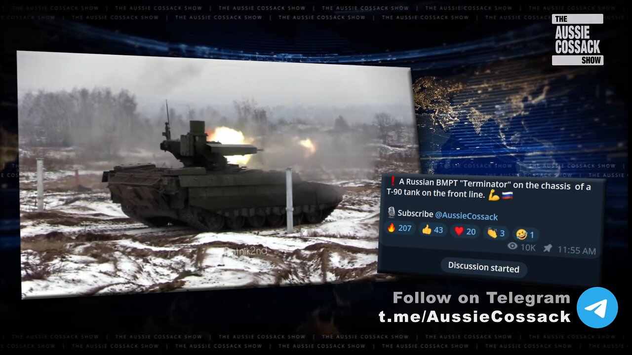 Russian BMPT "Terminator" on the Front Line