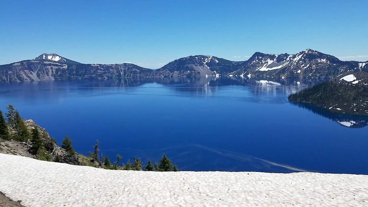 Crater Lake in Oregon