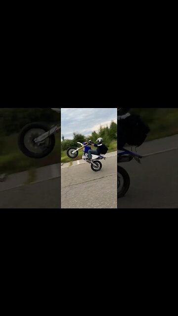 BIKER TAUNTS COPS WITH WHEELIES🚔