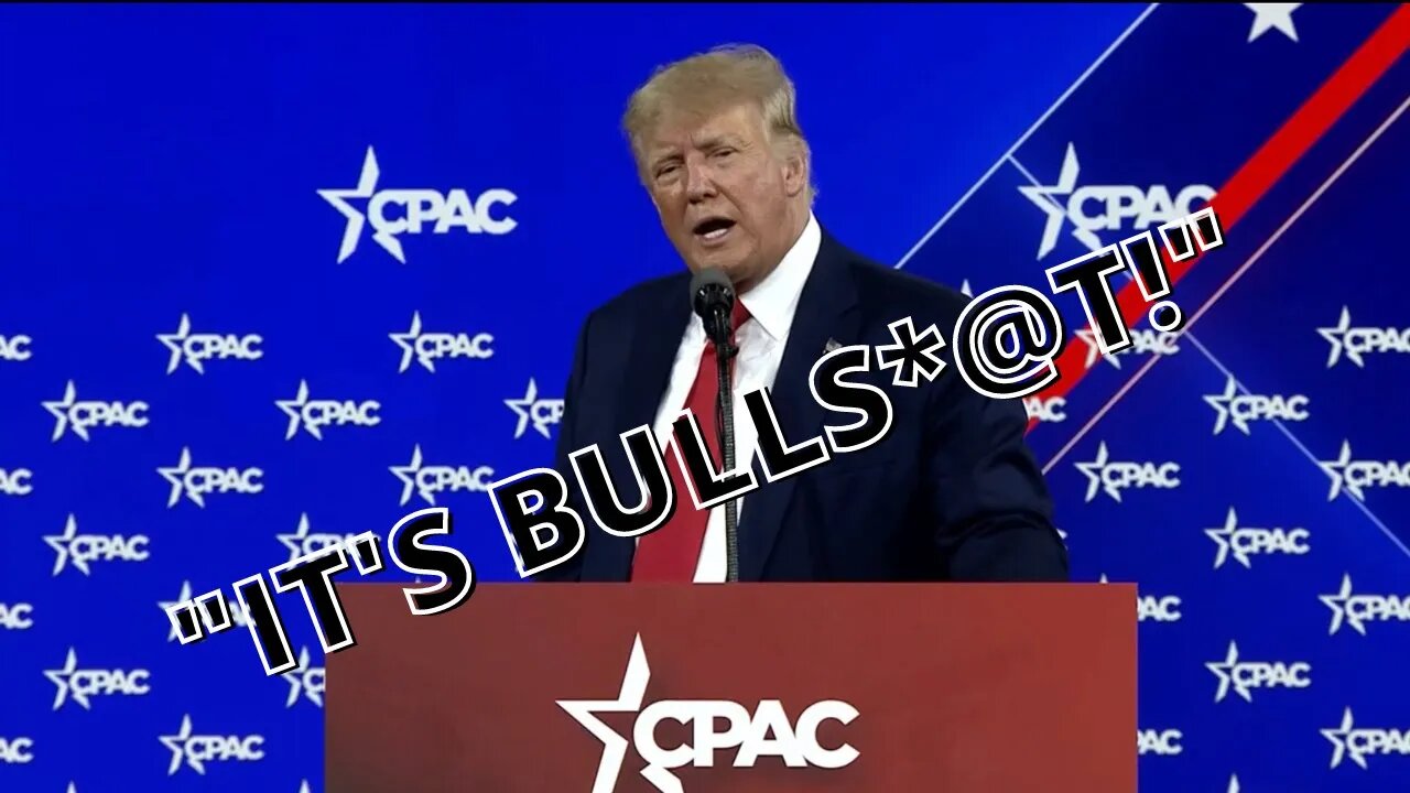 Trump Roasts Leftists At CPAC