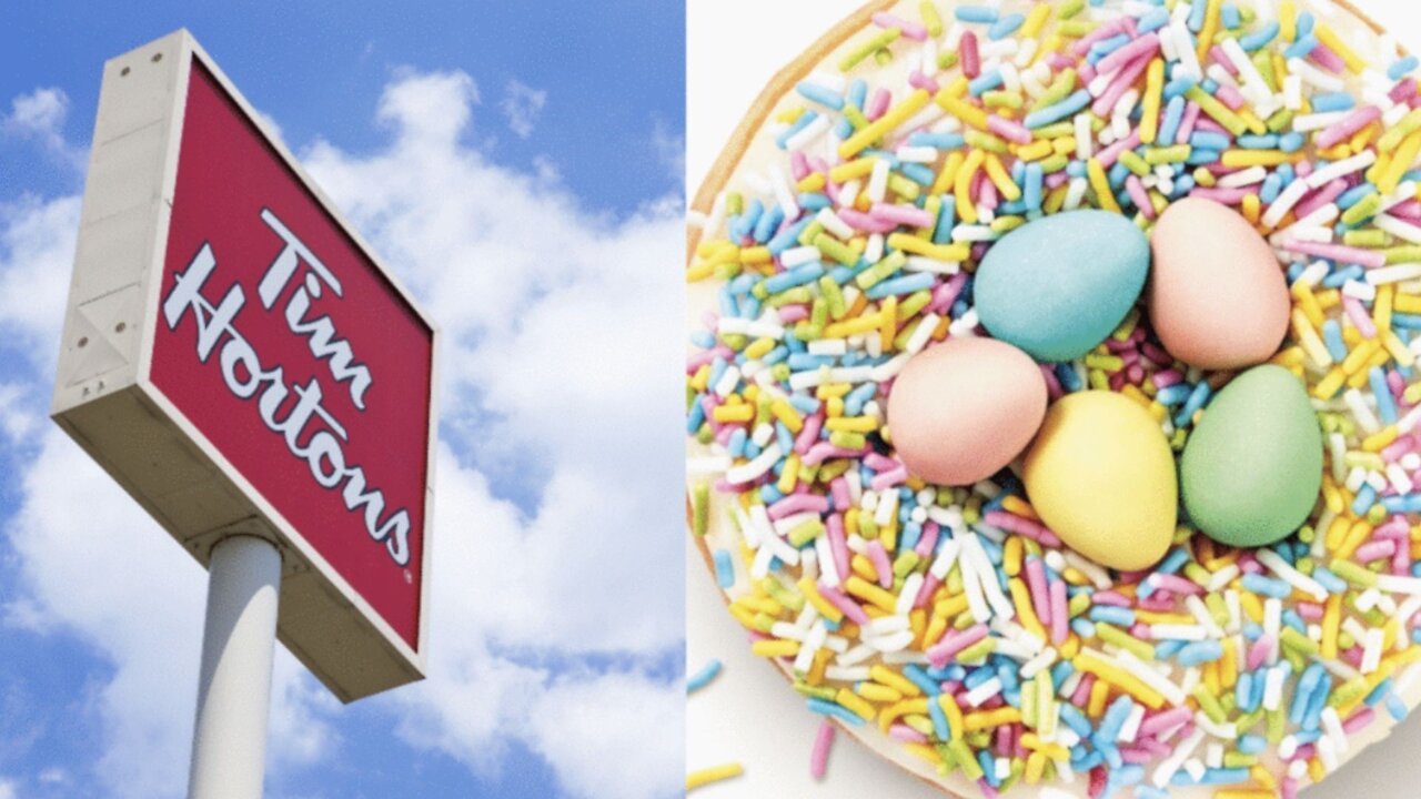 Tim Hortons a sorti ses fameux beignes aux Mini Eggs qui goûtent le bonheur