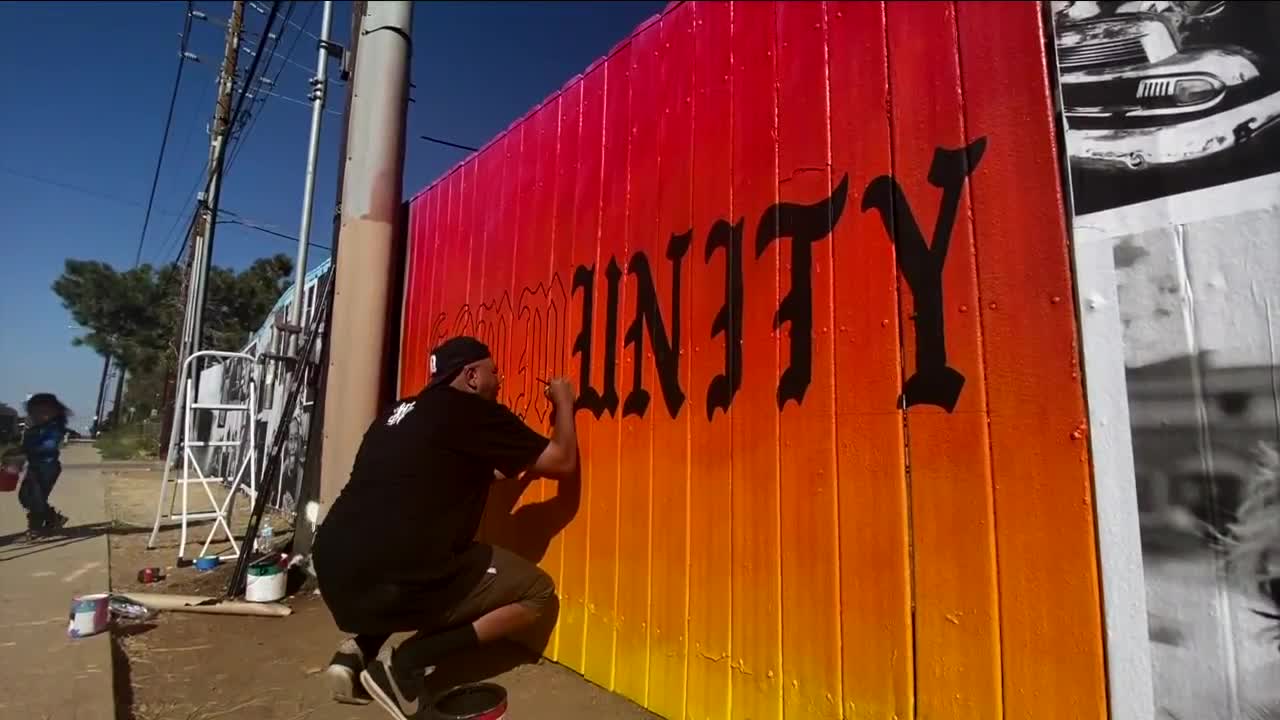 New mural in Denver's Westwood neighborhood seeks to inspire healing, pride