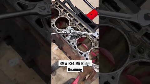 BMW E34 M5 Ridge Reaming #bmw #cars #bmwm5 #bmwe34 #diy #restoration #automotive #mechanic #tools
