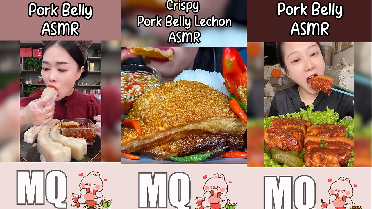 Pork Belly ASMR Compilation😋