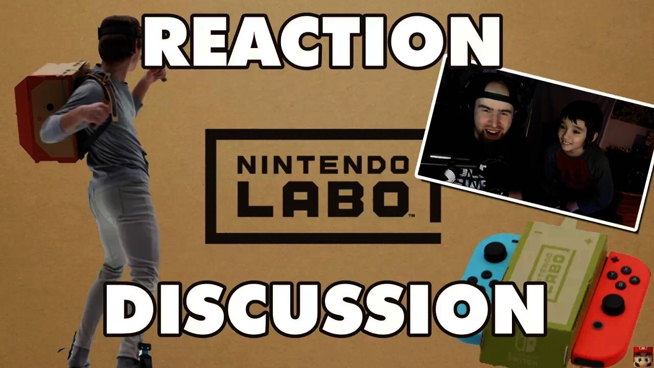 Nintendo Labo Reveal Trailer Reaction and Discussion