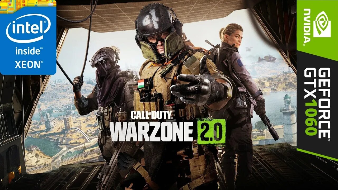 COD Warzone 2.0 Intel Xeon 1230 v2 com Gtx 1060 3g pc fraco deu ruim?