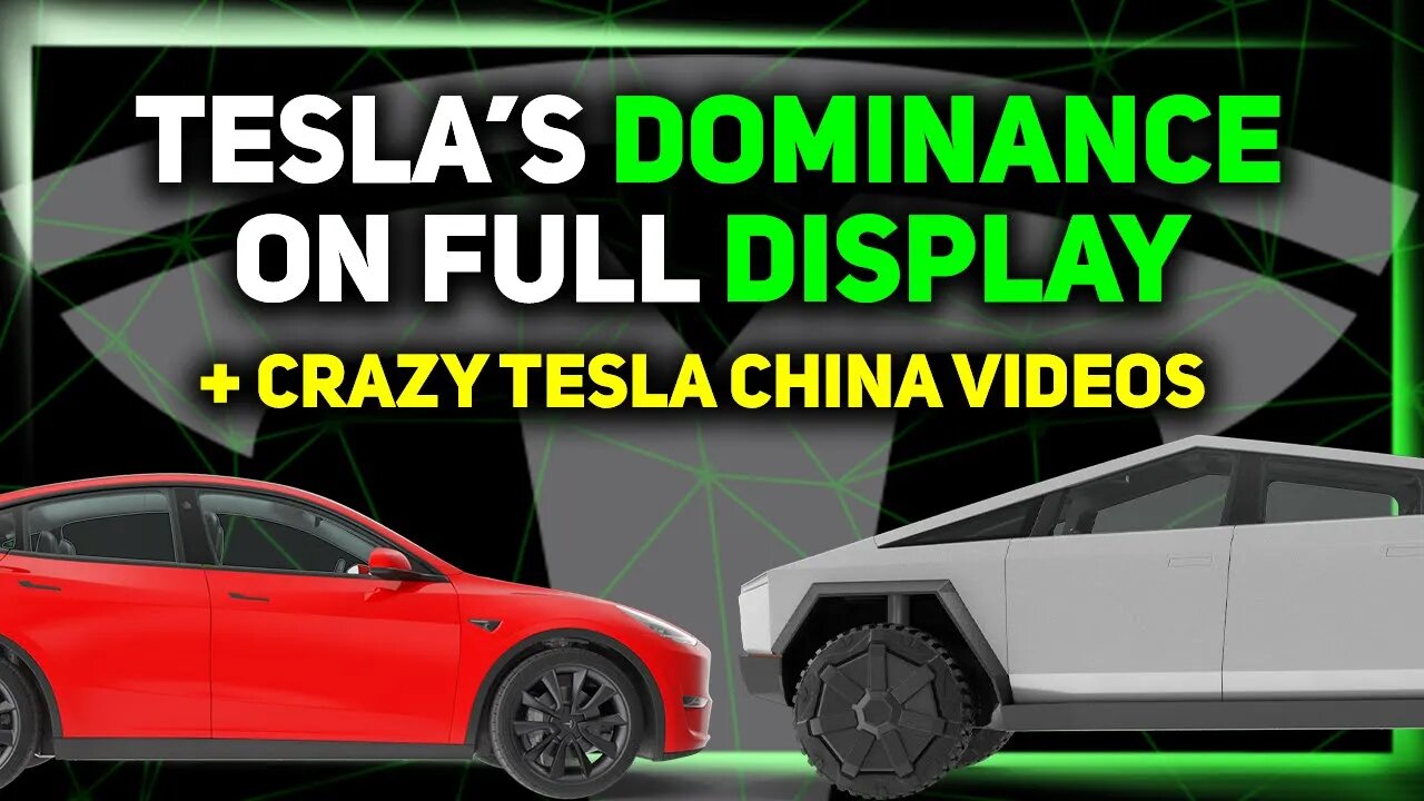 Tesla Flexes Its Dominance & Edward Jones Upgrades TSLA⚡️