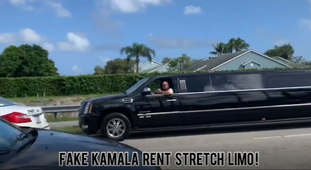 Kamala Harris - Fake Limo