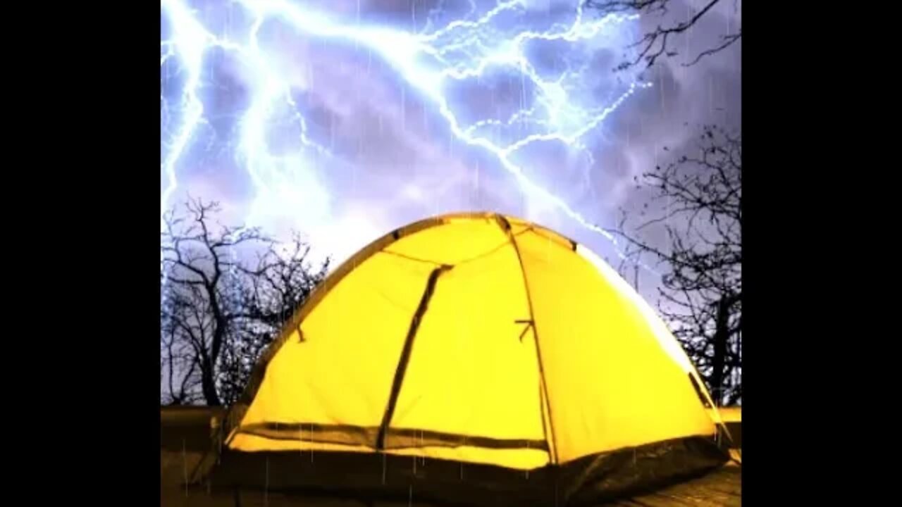 Relaxing Rain on Tent Sounds #camping ⛺️