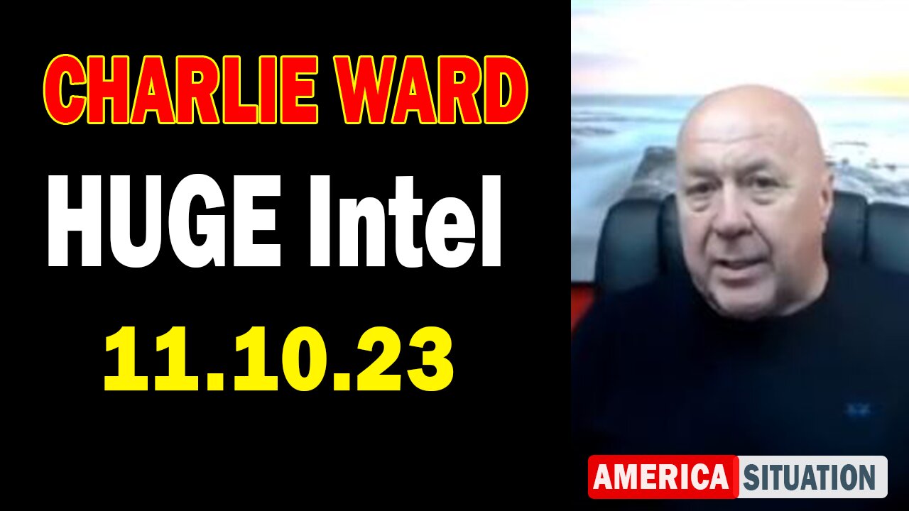Charlie Ward HUGE Intel Nov 10: "Charlie Ward Is Back! With Paul Brooker, Mark Attwood & Gary Kealy"